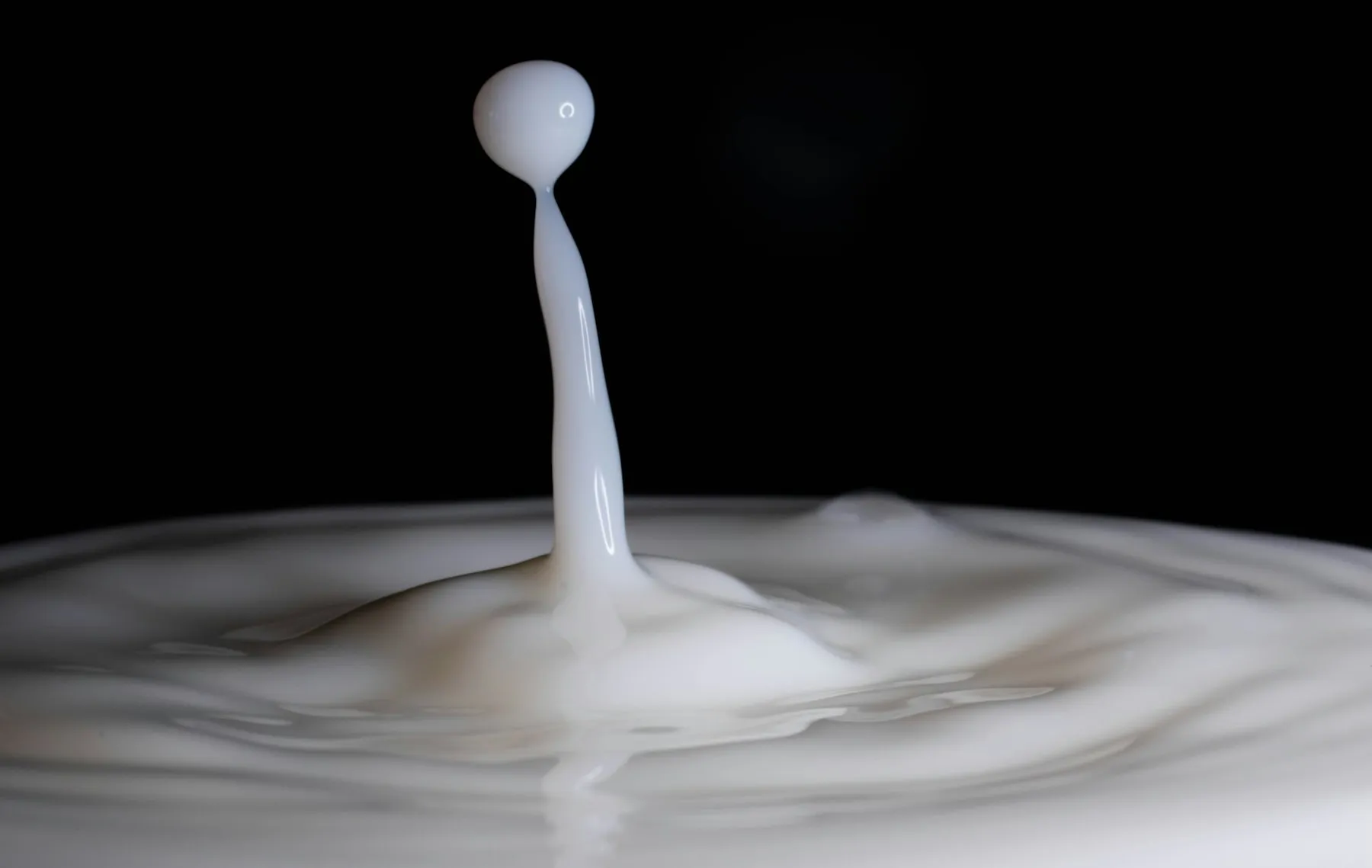 Milk being poured