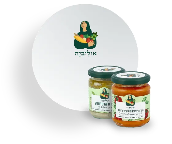 צנצנות ממרחים של אוליביה
